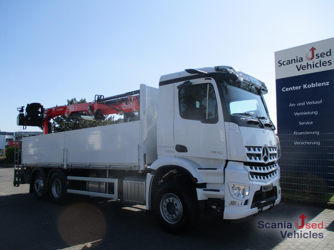 MERCEDES-BENZ AROCS 2545 - FASSI F240ASXP.23 - RUNGENSYSTEM - - Camion platformă: Foto 1 MERCEDES-BENZ AROCS 2545 - FASSI F240ASXP.23 - RUNGENSYSTEM - - Camion platformă: Foto 1