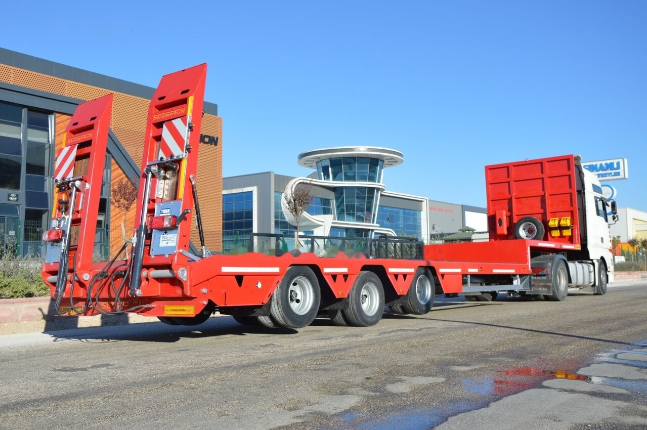 Semiremorcă transport agabaritic nou Scorpion Trailer SCORPION TRAILER NEW 3 AXLE LWOBED SEMI TRAILER (MANUFACTURER COMPANY): Foto 18