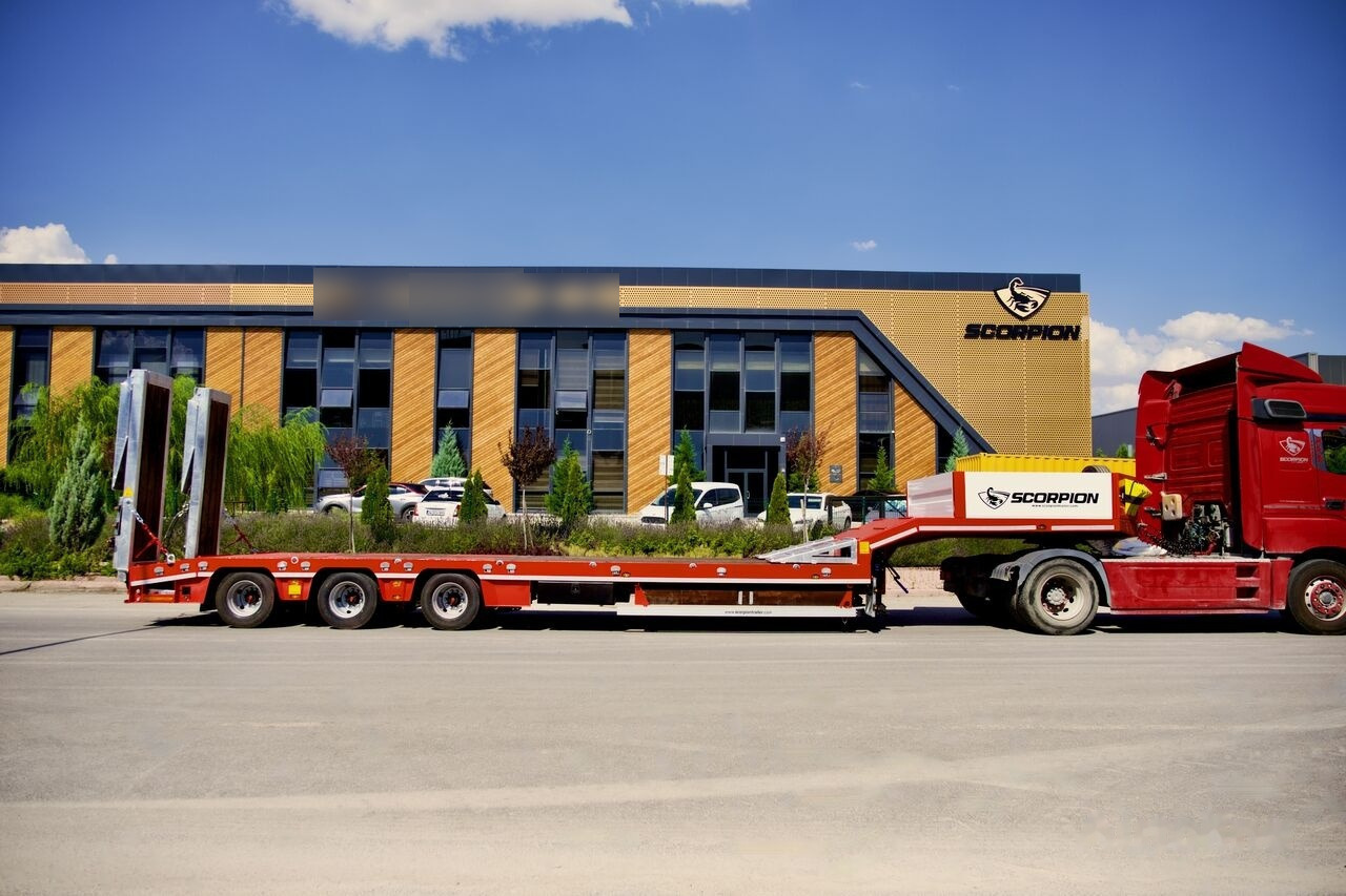 Semiremorcă transport agabaritic nou Scorpion Trailer SCORPION TRAILER NEW 3 AXLE LWOBED SEMI TRAILER (MANUFACTURER COMPANY): Foto 19