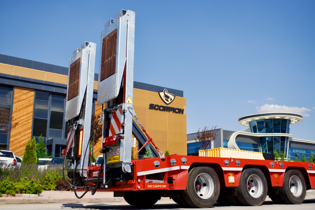 Semiremorcă transport agabaritic nou Scorpion Trailer SCORPION TRAILER NEW 3 AXLE LWOBED SEMI TRAILER (MANUFACTURER COMPANY): Foto 15