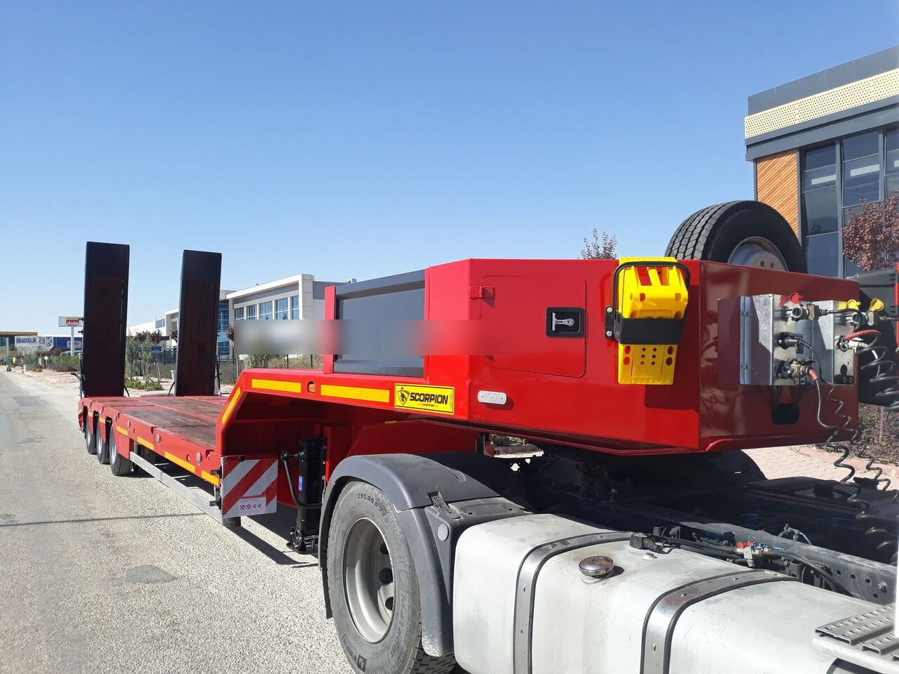Semiremorcă transport agabaritic nou Scorpion Trailer SCORPION TRAILER NEW 3 AXLE LWOBED SEMI TRAILER (MANUFACTURER COMPANY): Foto 17