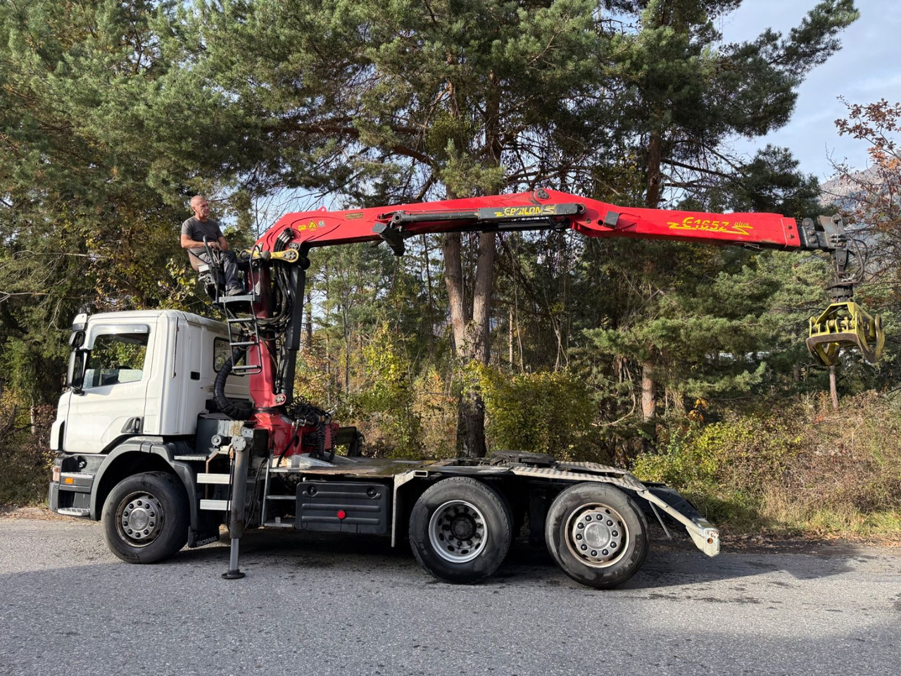 Scania P380 LB 6x2,E4,Palfinger Epsilon E165Z Plus,Kran - Cap tractor: Foto 4 Scania P380 LB 6x2,E4,Palfinger Epsilon E165Z Plus,Kran - Cap tractor: Foto 4