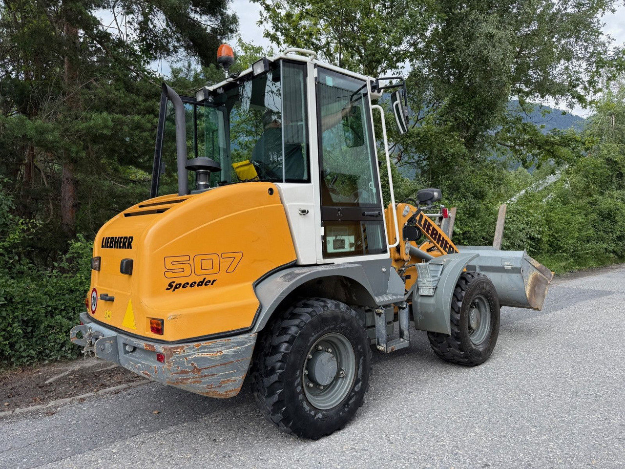 Liebherr L507, Gabel+Schaufel, ONLY 850hours - Încărcător frontal pe pneuri: Foto 5 Liebherr L507, Gabel+Schaufel, ONLY 850hours - Încărcător frontal pe pneuri: Foto 5