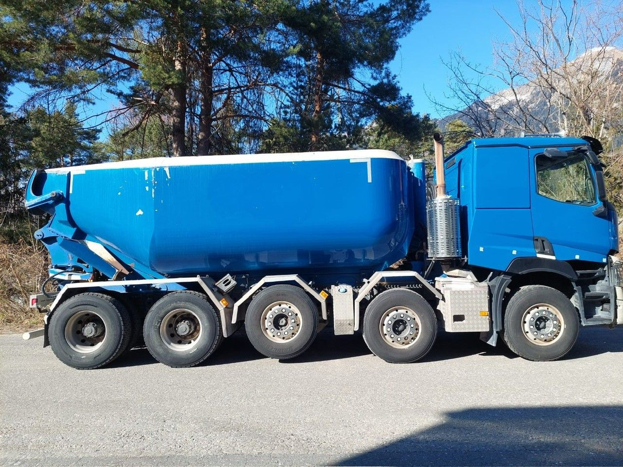 Renault C520 10x4, E6, Moser Silo Kipper 19m³ - Camion basculantă: Foto 5 Renault C520 10x4, E6, Moser Silo Kipper 19m³ - Camion basculantă: Foto 5