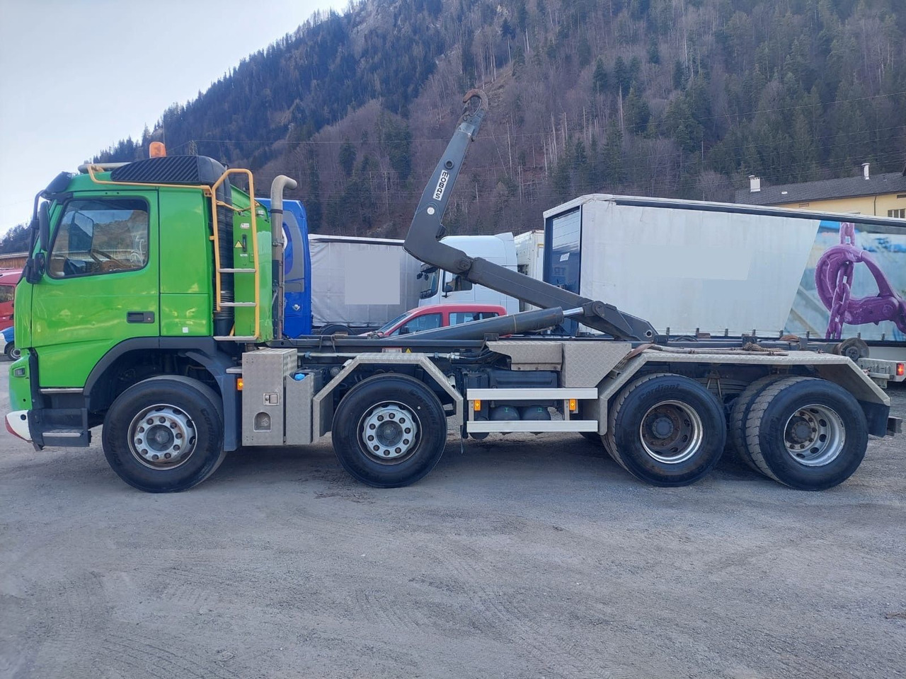 Volvo FMX-460 8x4R, E5, Mobas Abroll - Camion cu cârlig: Foto 3 Volvo FMX-460 8x4R, E5, Mobas Abroll - Camion cu cârlig: Foto 3