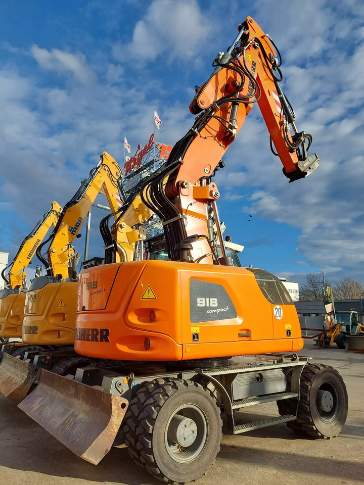 2014 Liebherr A 918Compact - Excavator pe roţi: Foto 4 2014 Liebherr A 918Compact - Excavator pe roţi: Foto 4