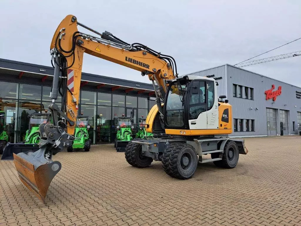 2022 Liebherr A 914 Compact Litronic G6.0-D - Excavator pe roţi: Foto 1 2022 Liebherr A 914 Compact Litronic G6.0-D - Excavator pe roţi: Foto 1
