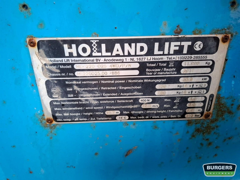 HOLLANDLIFT HL220D25 - Platforma foarfeca: Foto 4 HOLLANDLIFT HL220D25 - Platforma foarfeca: Foto 4