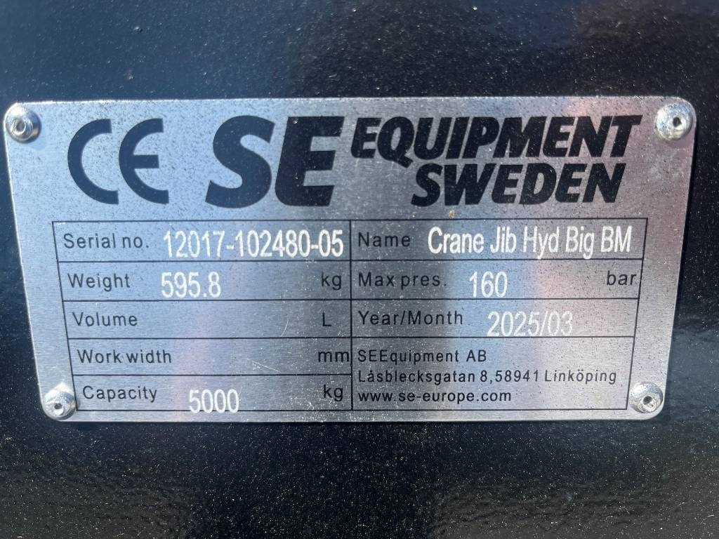 Hydraulisk Kranarm Volvo Stora Bm - Ataşament pentru Utilaje constructii: Foto 3 Hydraulisk Kranarm Volvo Stora Bm - Ataşament pentru Utilaje constructii: Foto 3