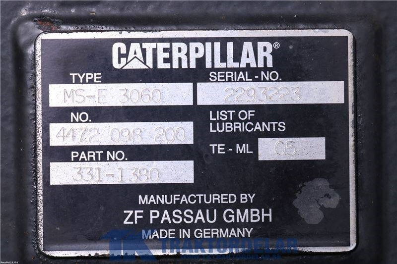 CAT M 316 D Framvagn - Punte şi piese pentru Utilaje constructii: Foto 3 CAT M 316 D Framvagn - Punte şi piese pentru Utilaje constructii: Foto 3