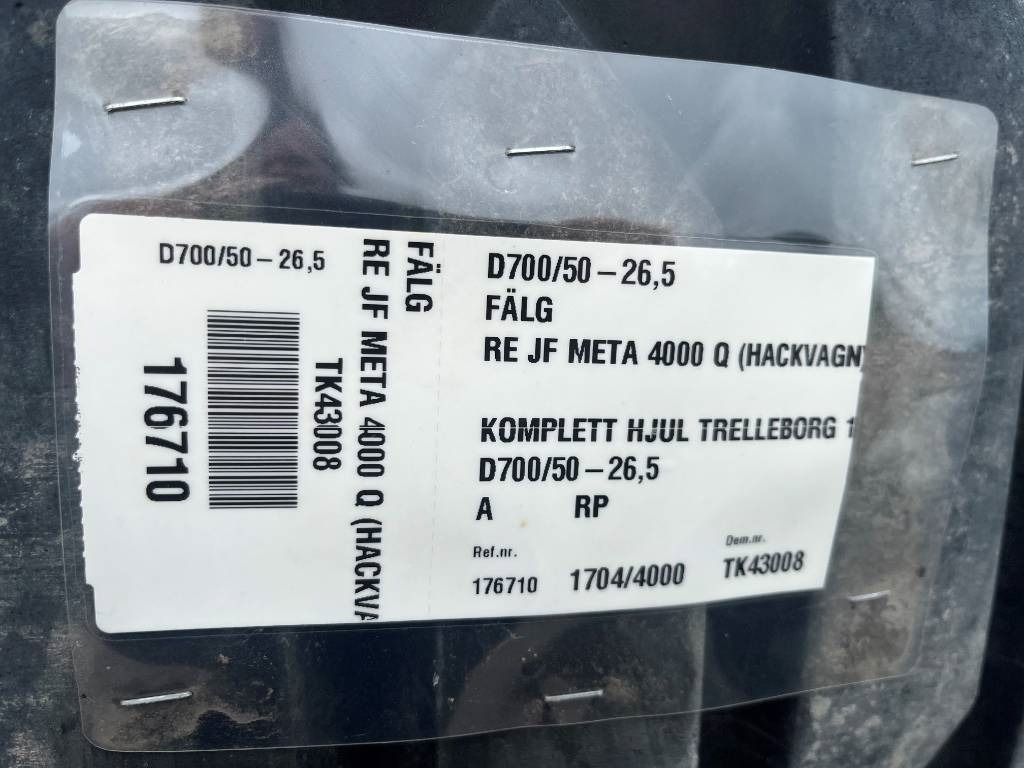 Trelleborg 700/50 26,5 Twin 404 - Anvelopă pentru Utilaje agricole: Foto 2 Trelleborg 700/50 26,5 Twin 404 - Anvelopă pentru Utilaje agricole: Foto 2