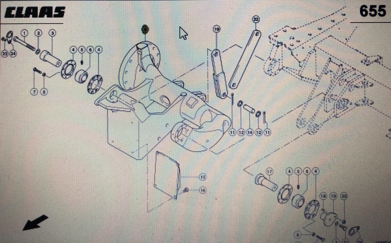 00 0764 541 0/00 0764 540 0/wahacz/Lexion 580 560 600 Mega 350 370-360 202 Tucano - Suspensie pentru Utilaje agricole: Foto 1 00 0764 541 0/00 0764 540 0/wahacz/Lexion 580 560 600 Mega 350 370-360 202 Tucano - Suspensie pentru Utilaje agricole: Foto 1