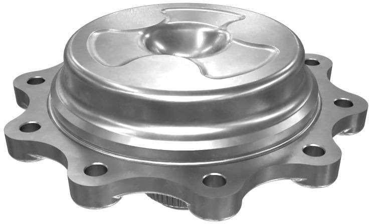 Cat Caterpillar 450E 450F - tylna oś - piasta 288-7221 NOWA - Axă spate pentru Buldoexcavator: Foto 1 Cat Caterpillar 450E 450F - tylna oś - piasta 288-7221 NOWA - Axă spate pentru Buldoexcavator: Foto 1