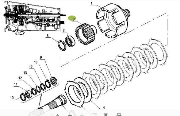 Claas Ares 696 - dzwon sprzęgła - Ambreiaj și piese pentru Utilaje agricole: Foto 4 Claas Ares 696 - dzwon sprzęgła - Ambreiaj și piese pentru Utilaje agricole: Foto 4