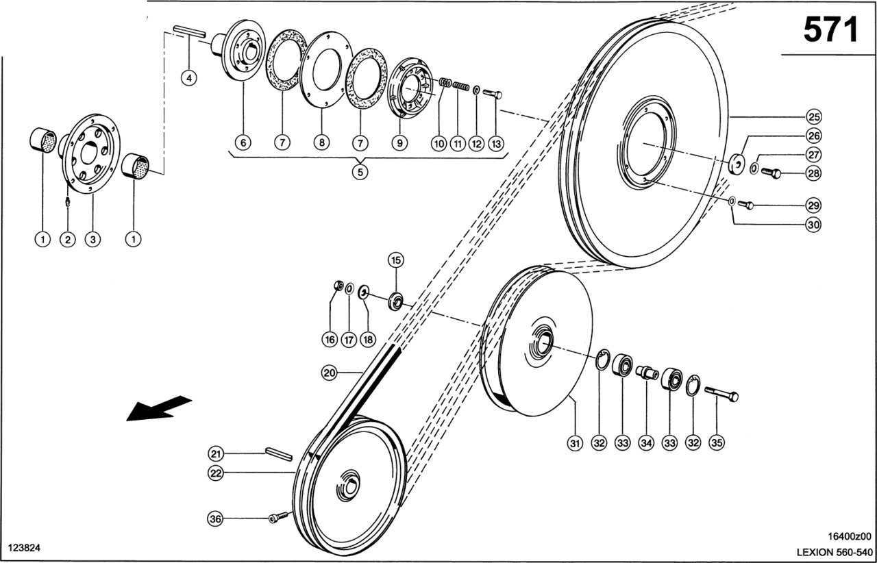 Claas Lexion 560 SPRZĘGŁO PRZECIĄŻENIOWE 0006673211 (Napęd przyrządu źniwnego) - Ambreiaj și piese pentru Combină de recoltat cereale: Foto 1 Claas Lexion 560 SPRZĘGŁO PRZECIĄŻENIOWE 0006673211 (Napęd przyrządu źniwnego) - Ambreiaj și piese pentru Combină de recoltat cereale: Foto 1