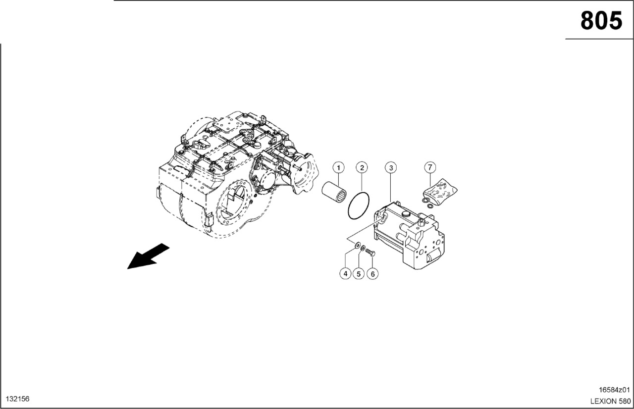 Claas Lexion 580 SILNIK HYDRAULICZNY 0007454980 (Hydrostatyczny napęd jezdny) - Motor hidraulic pentru Utilaje agricole: Foto 1 Claas Lexion 580 SILNIK HYDRAULICZNY 0007454980 (Hydrostatyczny napęd jezdny) - Motor hidraulic pentru Utilaje agricole: Foto 1