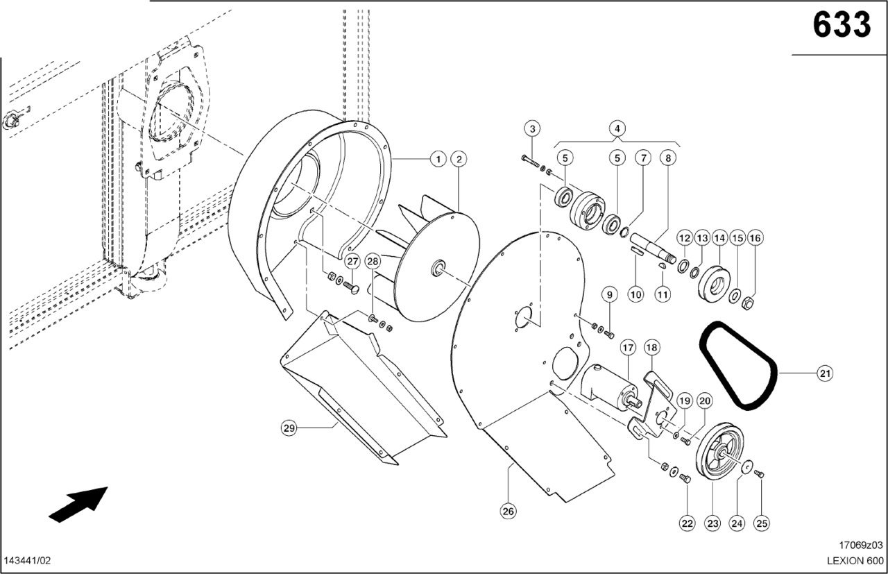Claas Lexion 600 SILNIK HYDRAULICZNY 0007715771 (Napęd kosza chłodnicy-dmuchawy odsysającej) - Motor hidraulic pentru Utilaje agricole: Foto 1 Claas Lexion 600 SILNIK HYDRAULICZNY 0007715771 (Napęd kosza chłodnicy-dmuchawy odsysającej) - Motor hidraulic pentru Utilaje agricole: Foto 1