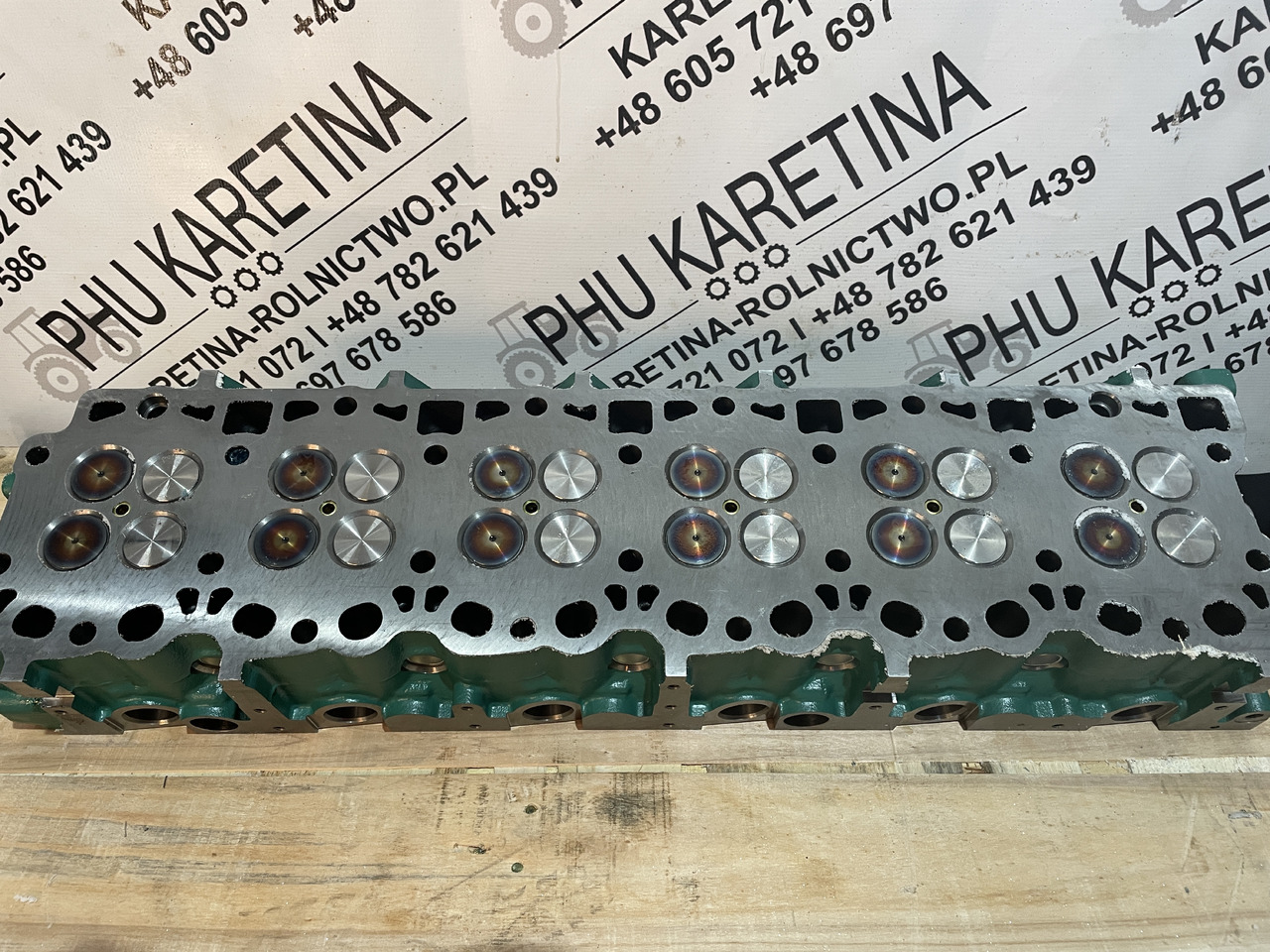 Chiulasă pentru Utilaje agricole Deutz TCD2013L64V  - głowica cylindrów kompletna NOWA 040129201306: Foto 8