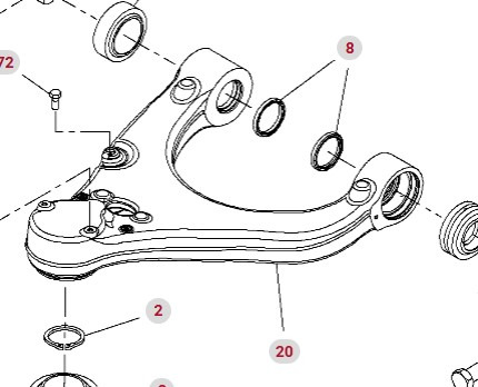 Fendt Vario 1038 1042 1046 1050 GEN 3 Wahacz Kompletny Lewy Lewa Strona F530300051100 - Suspensie pentru Utilaje agricole: Foto 1 Fendt Vario 1038 1042 1046 1050 GEN 3 Wahacz Kompletny Lewy Lewa Strona F530300051100 - Suspensie pentru Utilaje agricole: Foto 1