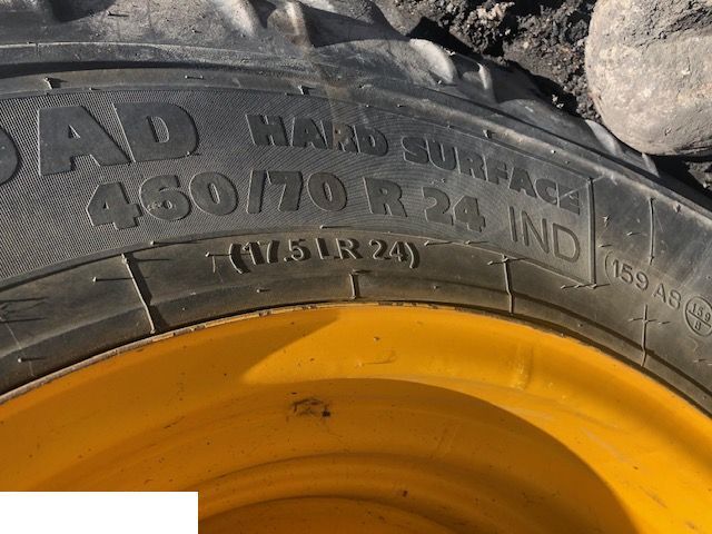 JCB - Koło ~ Opona 460/70 R24 - Felga 16x24 - Roată completă pentru Stivuitor: Foto 2 JCB - Koło ~ Opona 460/70 R24 - Felga 16x24 - Roată completă pentru Stivuitor: Foto 2
