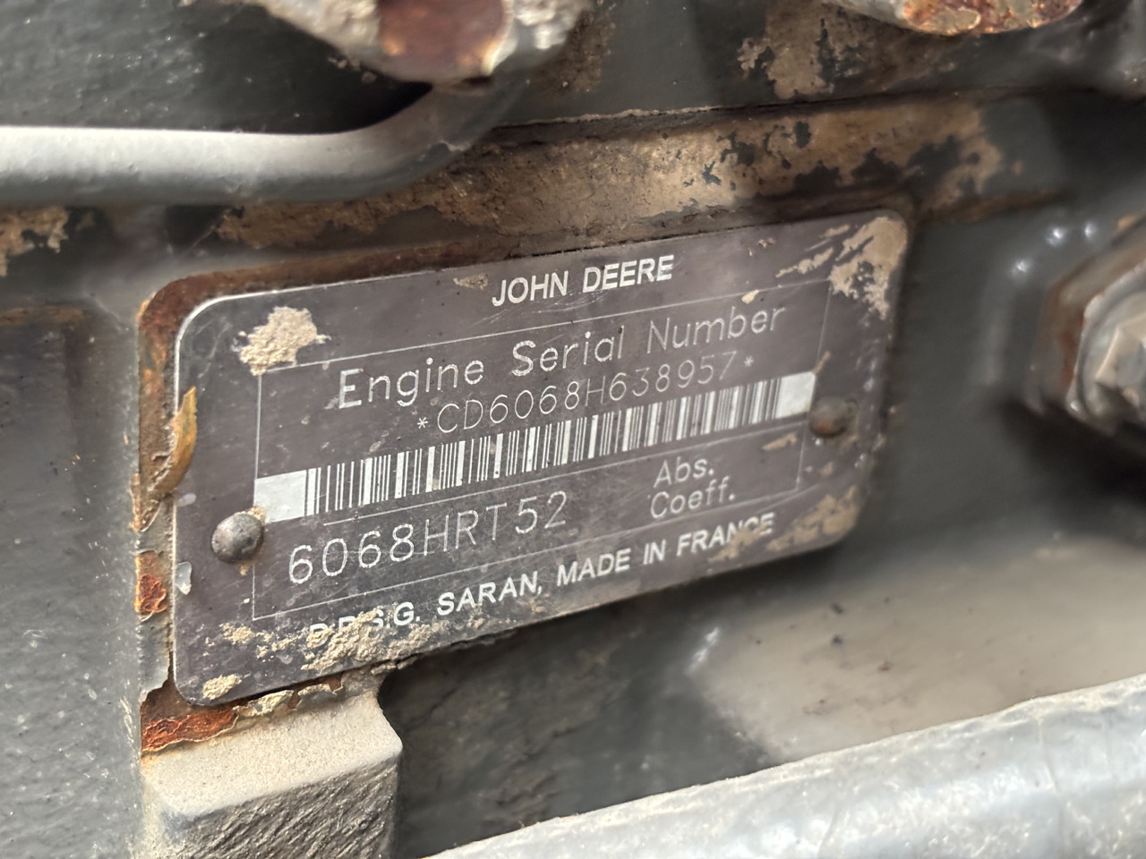 John Deere 6068HRT52 Silnik Kompletny 6068HRT52 - Engine bearing pentru Utilaje agricole: Foto 5 John Deere 6068HRT52 Silnik Kompletny 6068HRT52 - Engine bearing pentru Utilaje agricole: Foto 5