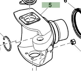 John Deere 7830 Jarzmo Przegub Zwrotnica Przekładnia Prawa R155627 - Fuzeta pentru Utilaje agricole: Foto 1 John Deere 7830 Jarzmo Przegub Zwrotnica Przekładnia Prawa R155627 - Fuzeta pentru Utilaje agricole: Foto 1