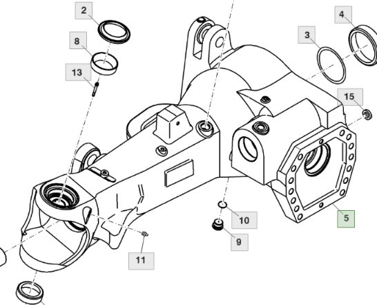 John Deere 7830 Zawieszenie Przedniej Osi Obudowa Pochwa Prawa Lewa R269508 R287723 R259397 - Suspensie pentru Utilaje agricole: Foto 1 John Deere 7830 Zawieszenie Przedniej Osi Obudowa Pochwa Prawa Lewa R269508 R287723 R259397 - Suspensie pentru Utilaje agricole: Foto 1