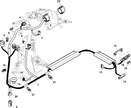 John Deere 9470RX - Wiązka przewodów RE574963 (Hamulec) - Cablu/ Fire electric pentru Tractor agricol: Foto 1 John Deere 9470RX - Wiązka przewodów RE574963 (Hamulec) - Cablu/ Fire electric pentru Tractor agricol: Foto 1