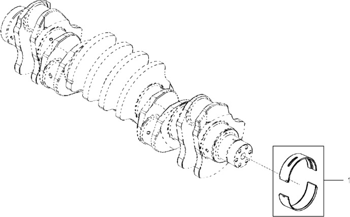 John Deere 9470RX - Zestaw łoźyska RE531766 (Silnik) - Engine bearing pentru Tractor agricol: Foto 1 John Deere 9470RX - Zestaw łoźyska RE531766 (Silnik) - Engine bearing pentru Tractor agricol: Foto 1