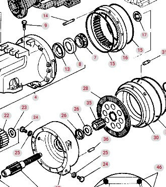 Massey Ferguson 8160 Układ Planetarny Zwolnica Wał CZĘŚCI - Transmisie finală pentru Utilaje agricole: Foto 2 Massey Ferguson 8160 Układ Planetarny Zwolnica Wał CZĘŚCI - Transmisie finală pentru Utilaje agricole: Foto 2