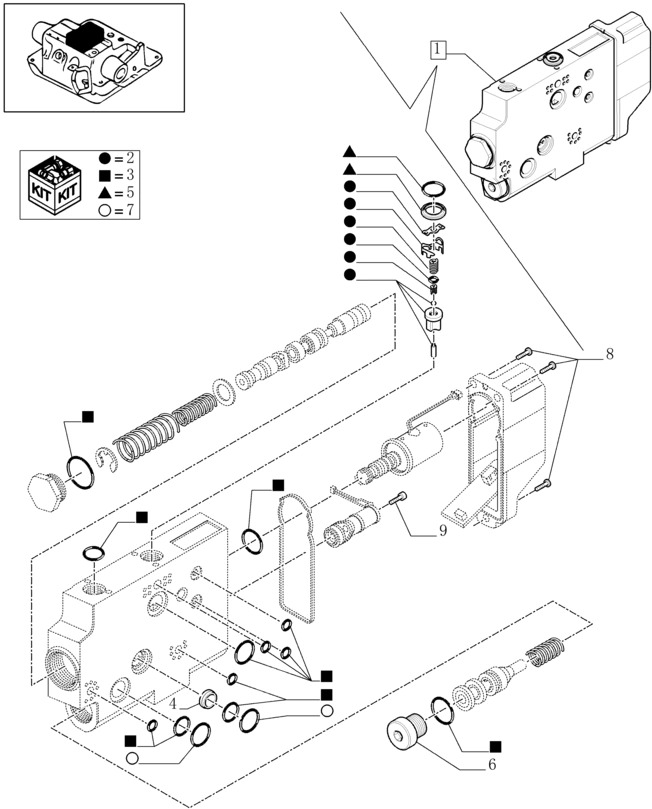 New Holland T6010 Regen zawor hydr hyd valve 84230181R - Supapa hidraulica pentru Utilaje agricole: Foto 1 New Holland T6010 Regen zawor hydr hyd valve 84230181R - Supapa hidraulica pentru Utilaje agricole: Foto 1