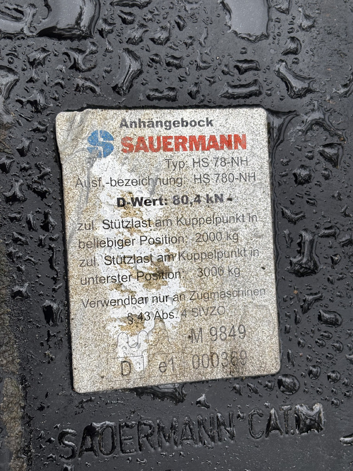 New Holland T6080 Rama Zaczepu Szyna Sauermann HS 78-NH HS 780-NH - Caroserie și exterior pentru Utilaje agricole: Foto 5 New Holland T6080 Rama Zaczepu Szyna Sauermann HS 78-NH HS 780-NH - Caroserie și exterior pentru Utilaje agricole: Foto 5