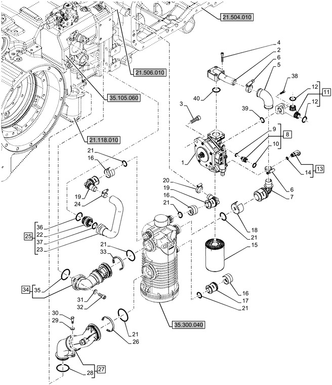 New Holland T6090 T6070 Regen pompa hydraul 45 cc 87738887R - Pompa hidraulica pentru Utilaje agricole: Foto 1 New Holland T6090 T6070 Regen pompa hydraul 45 cc 87738887R - Pompa hidraulica pentru Utilaje agricole: Foto 1
