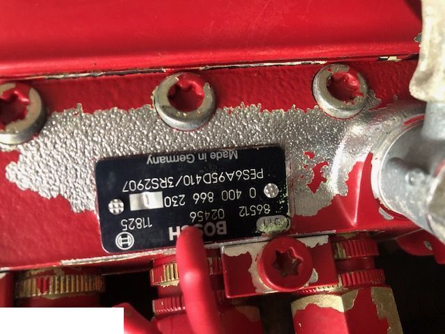 Pompa Paliwa Bosch PES6A95D410/3RS2907 - Pompă de combustibil pentru Utilaje agricole: Foto 2 Pompa Paliwa Bosch PES6A95D410/3RS2907 - Pompă de combustibil pentru Utilaje agricole: Foto 2