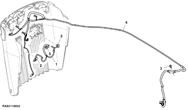 RE306002 John Deere 8345R - Wiązka przewodów - Cablu/ Fire electric pentru Tractor agricol: Foto 1 RE306002 John Deere 8345R - Wiązka przewodów - Cablu/ Fire electric pentru Tractor agricol: Foto 1