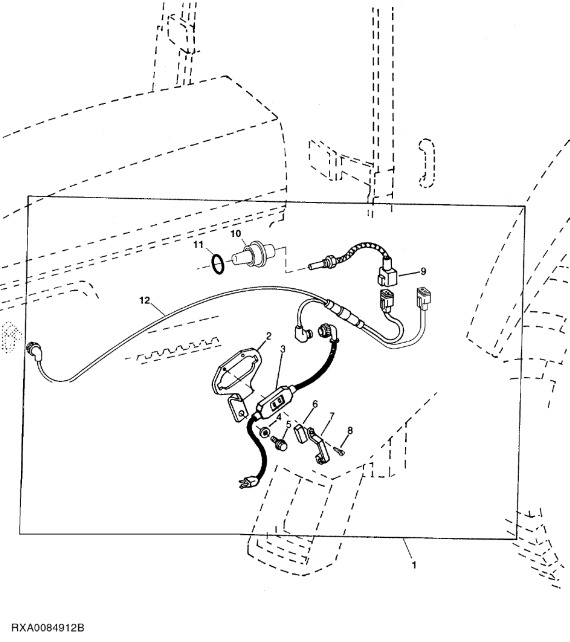 RE55891 John Deere 8345R - Przewód zasilający - Cablu/ Fire electric pentru Tractor agricol: Foto 1 RE55891 John Deere 8345R - Przewód zasilający - Cablu/ Fire electric pentru Tractor agricol: Foto 1