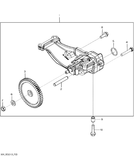 SE501270 John Deere 8345R - Pompa olejowa regener. - Pompă de ulei pentru Utilaje agricole: Foto 1 SE501270 John Deere 8345R - Pompa olejowa regener. - Pompă de ulei pentru Utilaje agricole: Foto 1