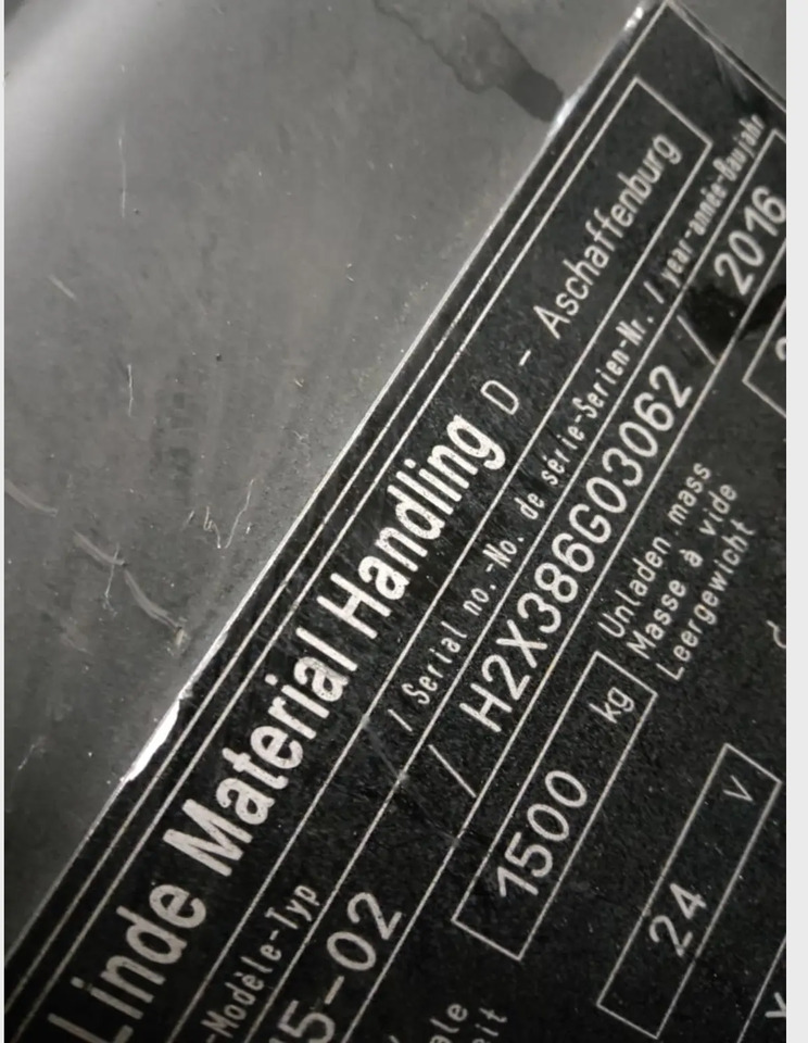 Linde E15 - Electrostivuitor: Foto 2 Linde E15 - Electrostivuitor: Foto 2