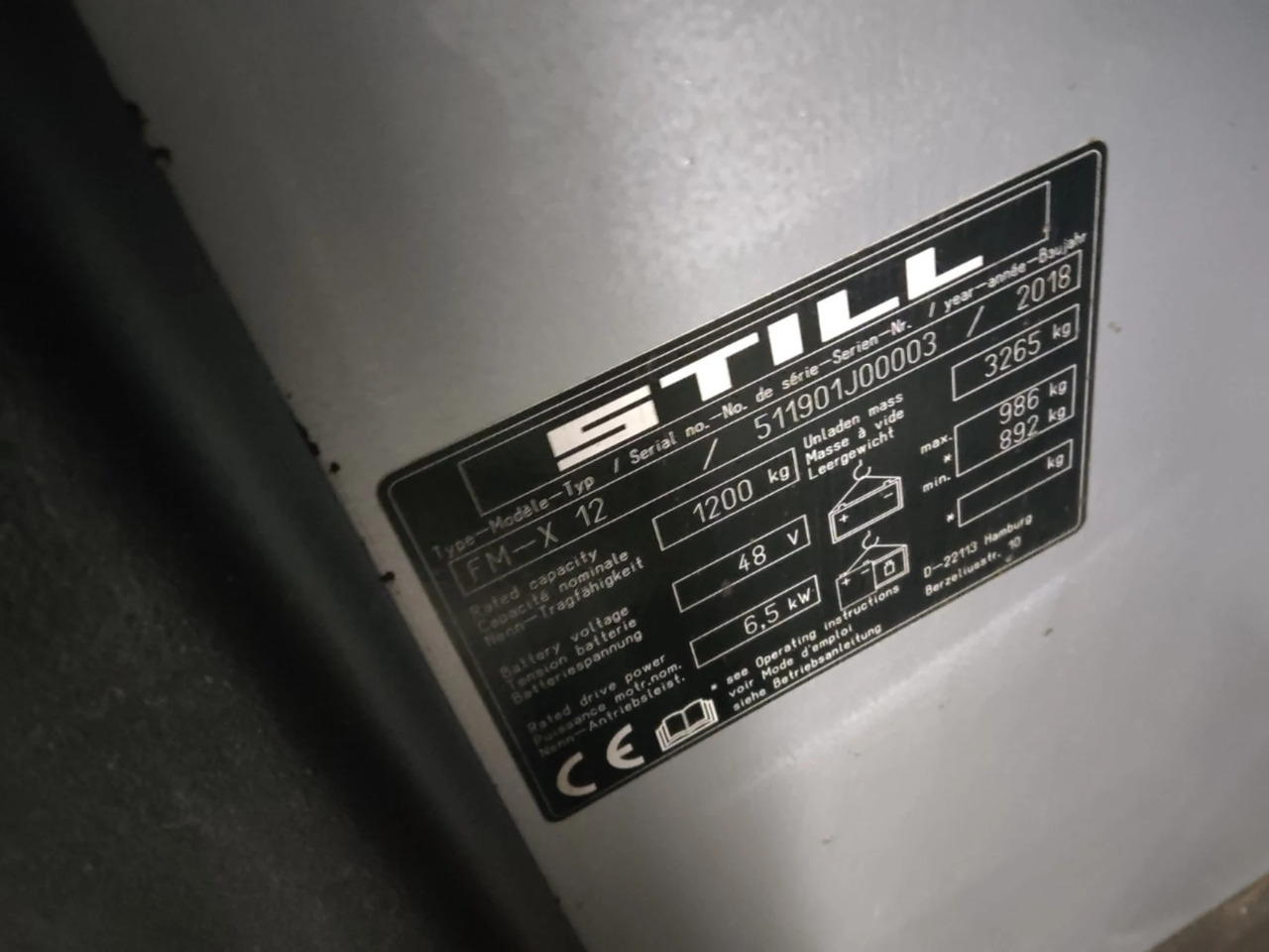 STILL FM-X12/LiIon - Stivuitor cu catarg retractabil: Foto 2 STILL FM-X12/LiIon - Stivuitor cu catarg retractabil: Foto 2
