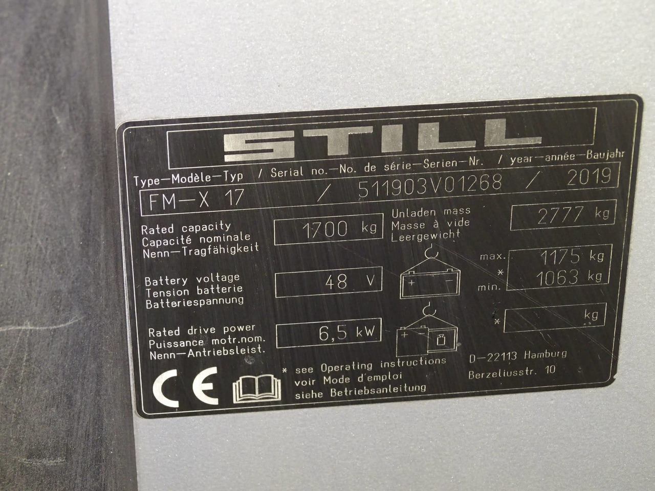 STILL FM-X17 - Stivuitor cu catarg retractabil: Foto 2 STILL FM-X17 - Stivuitor cu catarg retractabil: Foto 2