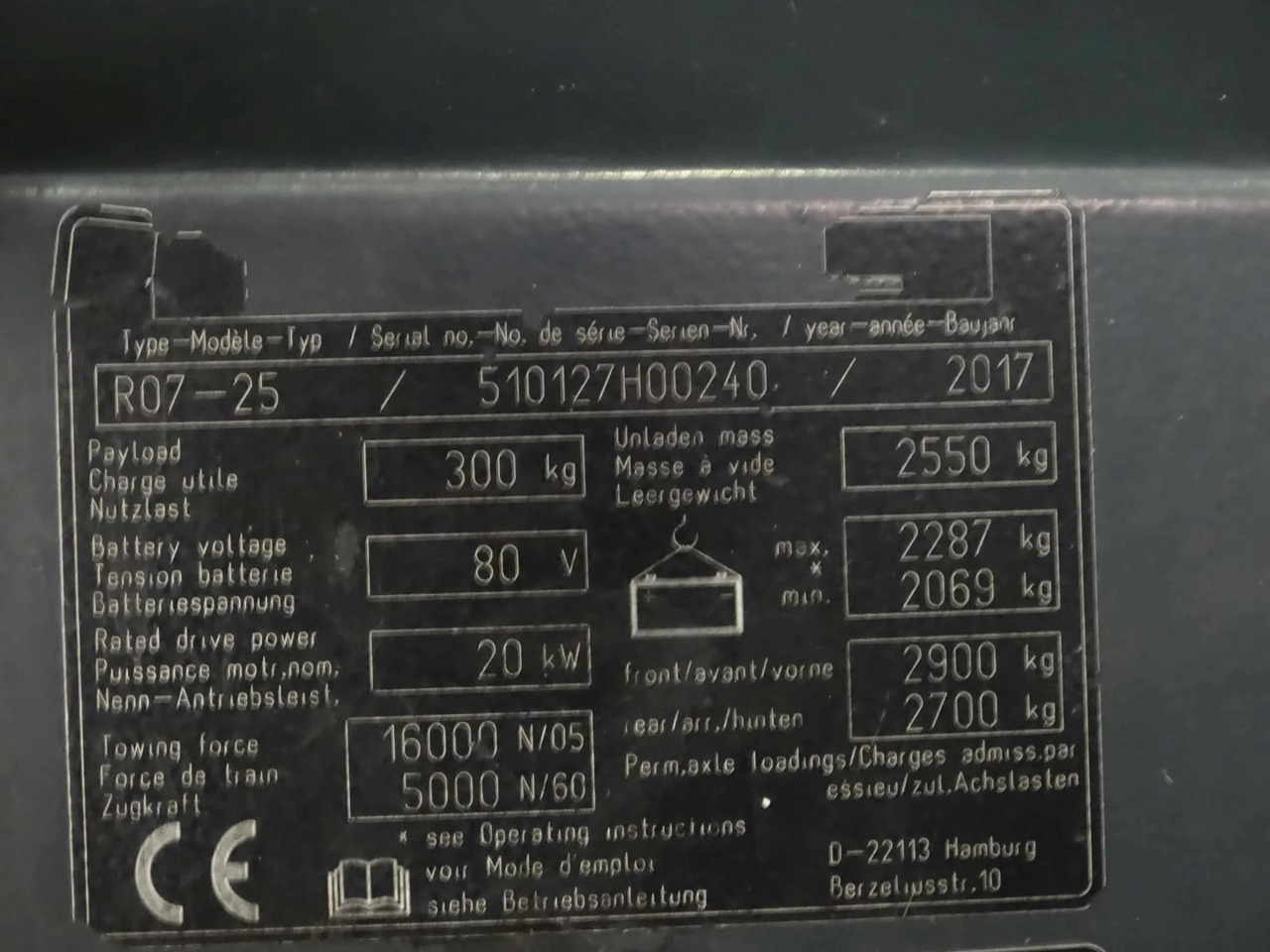 STILL R07-25 - Tractor electric: Foto 5 STILL R07-25 - Tractor electric: Foto 5