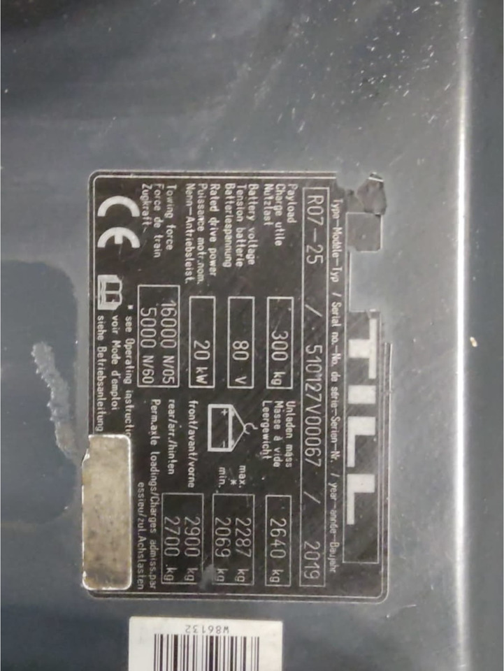 STILL R07-25 - Tractor electric: Foto 5 STILL R07-25 - Tractor electric: Foto 5