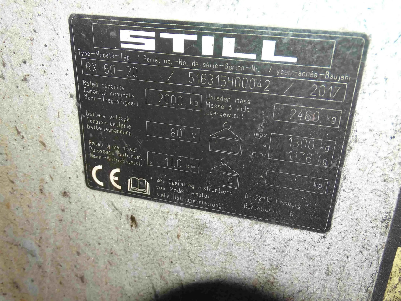 STILL RX60-20 - Electrostivuitor: Foto 2 STILL RX60-20 - Electrostivuitor: Foto 2