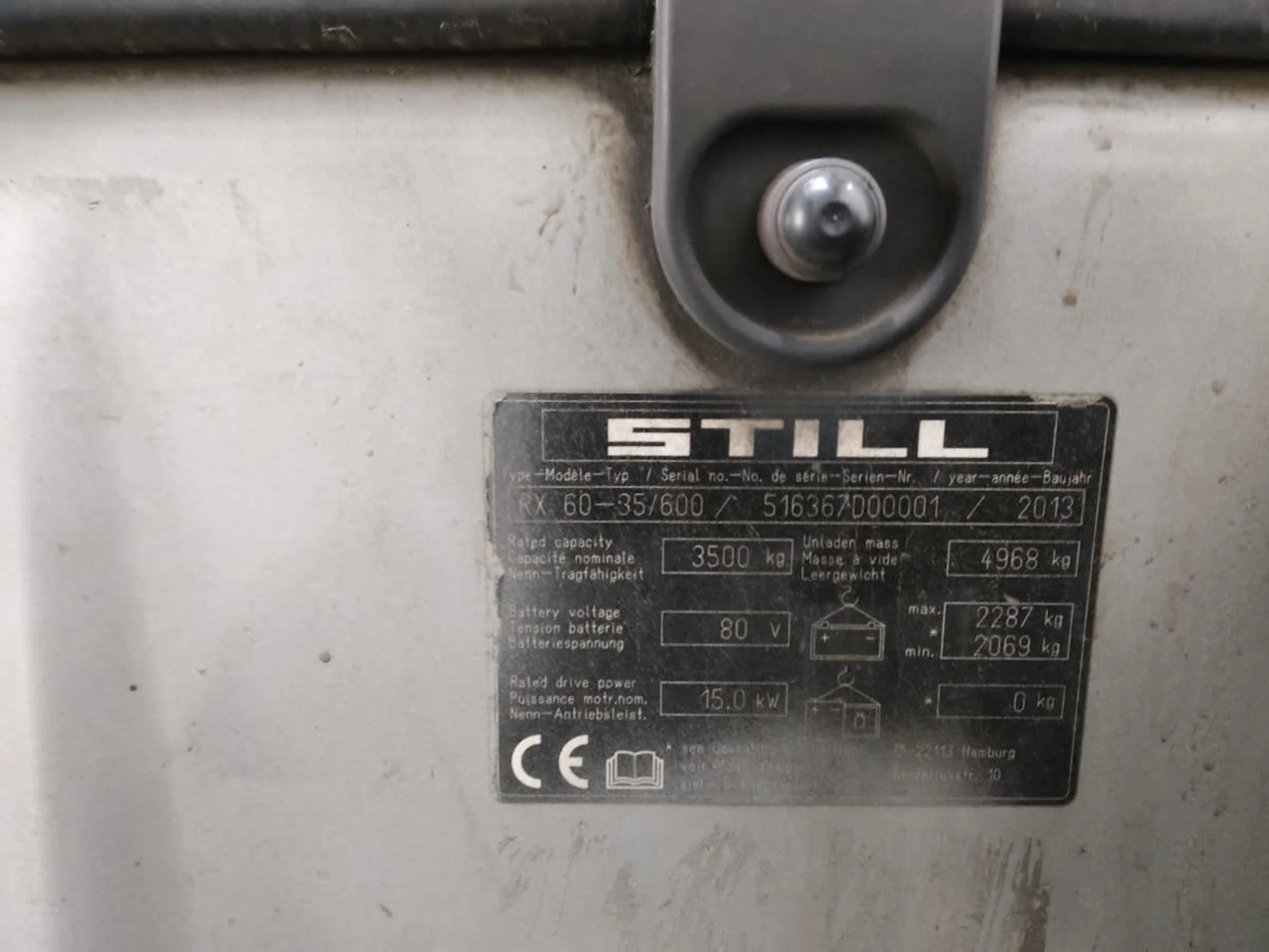 STILL RX60-35/600 - Electrostivuitor: Foto 5 STILL RX60-35/600 - Electrostivuitor: Foto 5