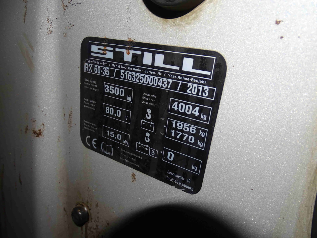 STILL RX60-35 - Electrostivuitor: Foto 5 STILL RX60-35 - Electrostivuitor: Foto 5