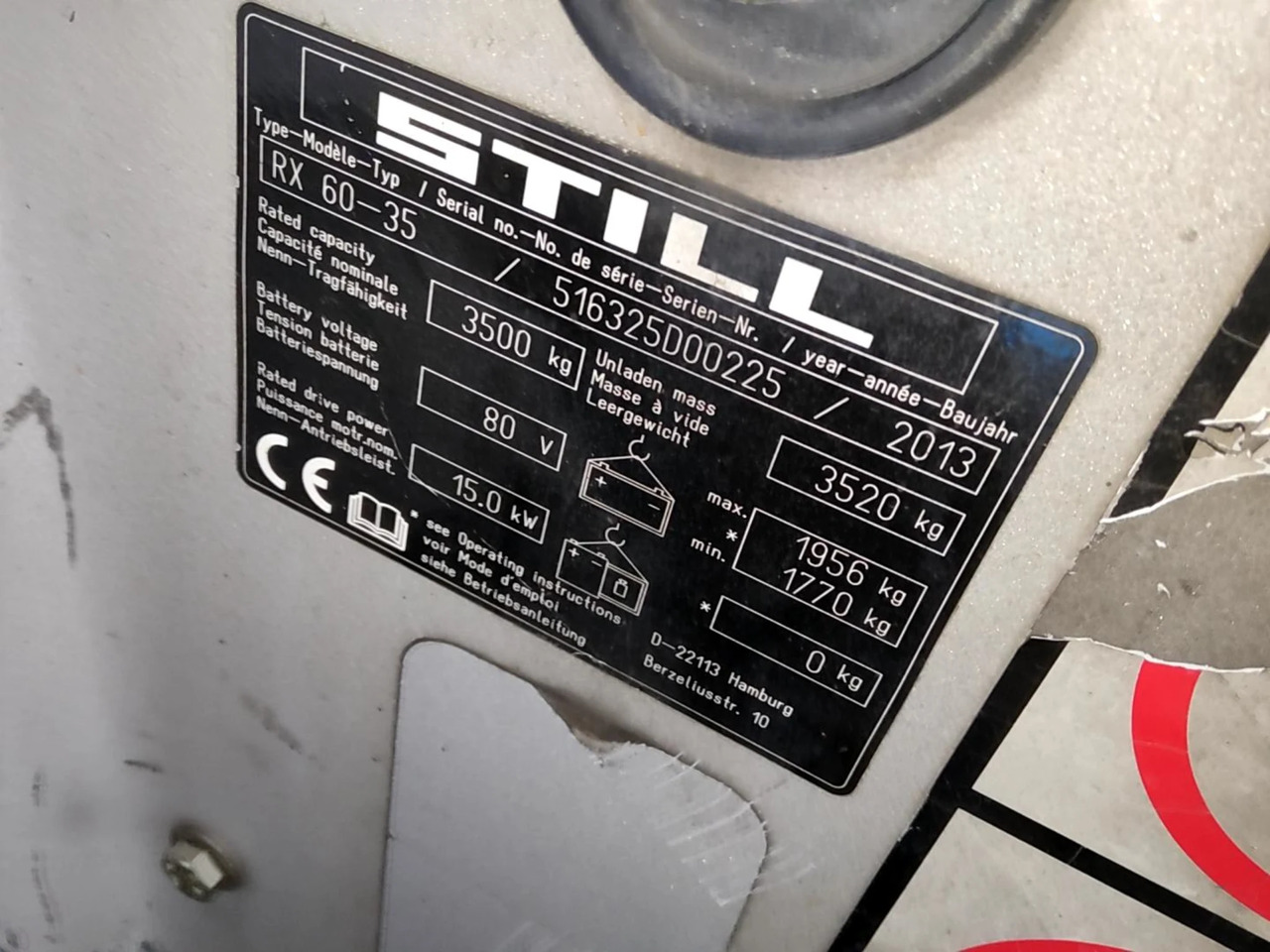 STILL RX60-35 - Electrostivuitor: Foto 5 STILL RX60-35 - Electrostivuitor: Foto 5