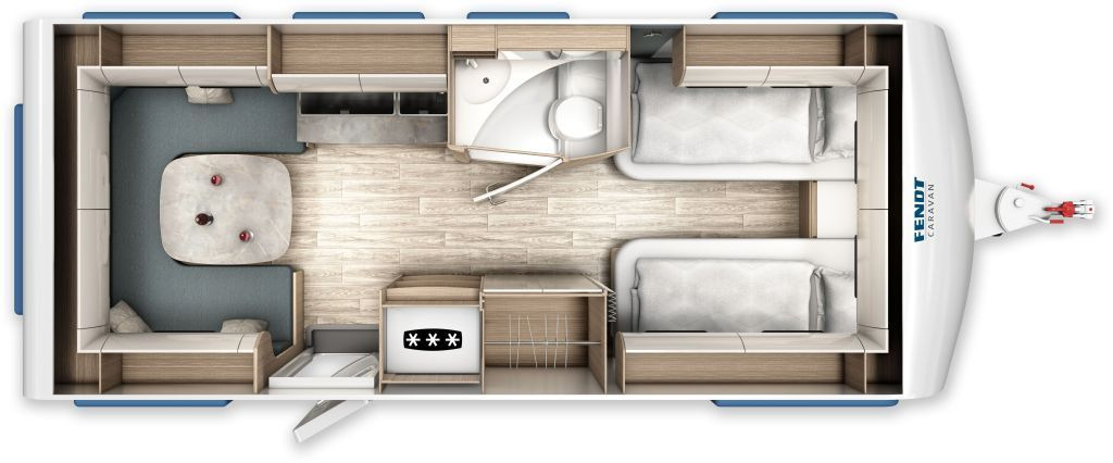 Fendt Tendenza 550 SG 2026 Safety 2000kg +++ - Rulotă: Foto 2 Fendt Tendenza 550 SG 2026 Safety 2000kg +++ - Rulotă: Foto 2