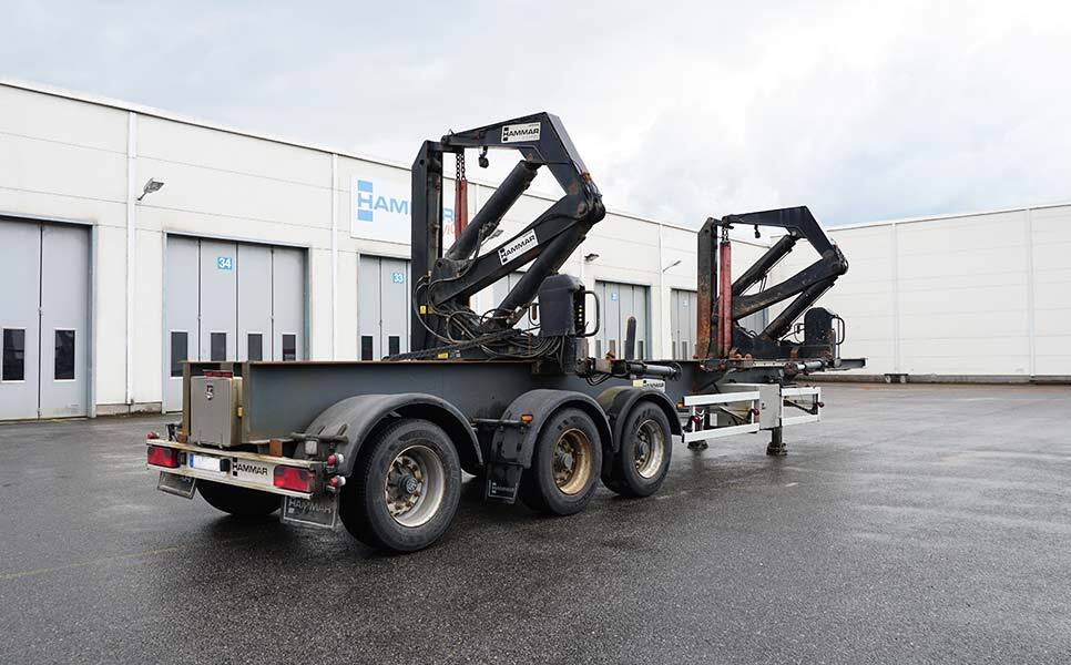 Hammar 160 HS, Sideloader, 33 tonnes SWL (20'-40') - Semiremorcă transport containere/ Swap body: Foto 2 Hammar 160 HS, Sideloader, 33 tonnes SWL (20'-40') - Semiremorcă transport containere/ Swap body: Foto 2
