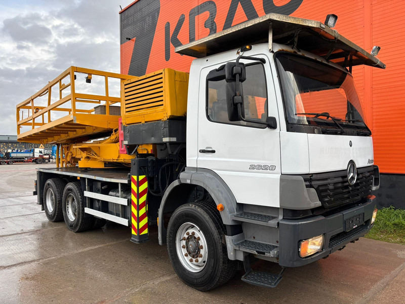 Mercedes-Benz Atego 2628 6x4 AMV ARBPL.10.5M / boom 10.5 m / 1000 kg / 7912 hours - KAESER M76 / 2700 l/min - Camion, Camion cu macara: Foto 4 Mercedes-Benz Atego 2628 6x4 AMV ARBPL.10.5M / boom 10.5 m / 1000 kg / 7912 hours - KAESER M76 / 2700 l/min - Camion, Camion cu macara: Foto 4