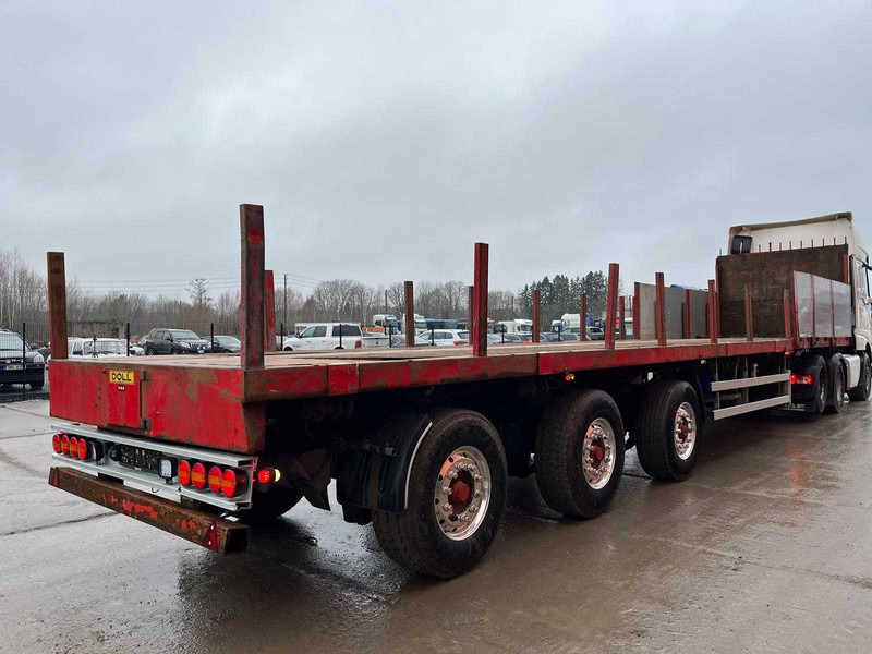 Doll 93 H STEERED AXLES / PLATFORM L=13463 / EXTENDABLE - Semiremorcă platformă: Foto 4 Doll 93 H STEERED AXLES / PLATFORM L=13463 / EXTENDABLE - Semiremorcă platformă: Foto 4